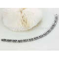 Hot selling fashion long chain bracelet,silver circle chain bracelet jewelry